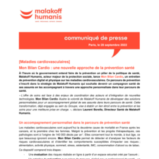 Mon Bilan Cardio : une nouvelle approche de la prévention santé