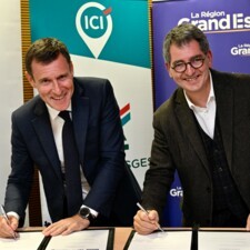 Alain GODARD, Directeur général du Fonds européen d’investissement et Jean ROTTNER, Président de la Région Grand Est