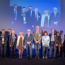 Médaillés d'Honneur du Travail Grand Or et médaillés de la Société Industrielle de l'Est Grand Or - 40 ans