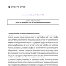 BPCE L'Observatoire_Rendez-vous de l'épargne_Synthèse_20230110.pdf