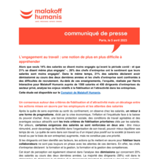 L’engagement au travail : une notion de plus en plus difficile à appréhender