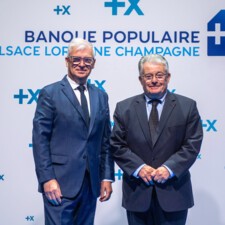 [Photo] Dominique GARNIER, Directeur Général et Thierry CAHN, Président du Conseil d'administration de la BPALC