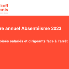 Baromètre Absentéisme Malakoff Humanis 2023 Presse