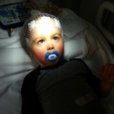 Vadim, atteint de la STB et dont l’épilepsie est pharmaco-résistante.