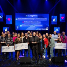 [Photo]  Les 3 associations lauréats du Prix de l'Engagement Associatif 2023