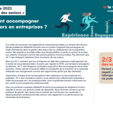 Synthèse Baromètre Emploi des seniors 2023