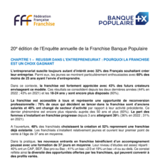 Mini synthèse - Chapitre 1 - 20e Enquête annuelle de la Franchise- Réussir dans l’entrepreneuriat .pdf