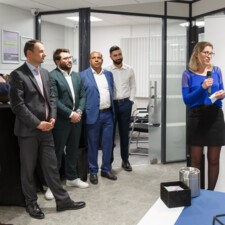 [Photo]  Discours inaugural de Florence WACH, Directrice de l'agence BPALC de Strasbourg Koenigshoffen