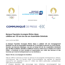 CP BPAURA125 ans AG