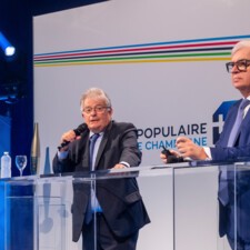[Photo 1] - Thierry CAHN, Président du Conseil d'Administration et Dominique GARNIER, Directeur Général de la BPALC