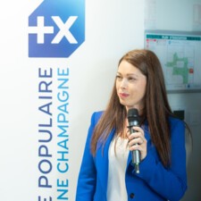 Mélanie DA-SILVA, Directrice de l'agence de Chaligny