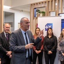 [Photo] Fabrice HAMRAOUI, Directeur du Réseau Territoires et Clients de Proximité  de la BPALC