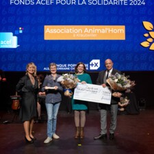 [Photo]  (67) Association Animal'Hom - Prix du Fonds ACEF pour la Solidarité 2024