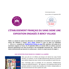 CP_LÉTABLISSEMENT FRANÇAIS DU SANG SIGNE UNE EXPOSITION ENGAGÉE À BERCY VILLAGE - IDF.pdf