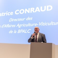 [Photo] Patrice CONRAUD, Directeur du Centre d'Affaires Agri-Viti de la BPALC