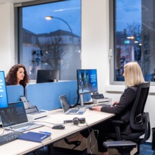 [Photo]  Bureau partagé de la nouvelle agence BPALC "Luxembourg Etoile"