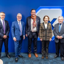 [Photo]  Personnalités présentes lors de l'inauguration de "Luxembourg Etoile"