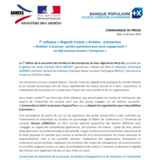 CP 7ème colloque ARMEES ENTREPRISES