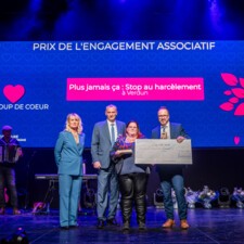 [Photo]  (55) Association Plus jamais ça : Stop au harcèlement - Prix de l’Engagement Associatif 2024