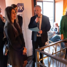[Photo]  Discours de Vincent AUBERT, Directeur de l’agence BPALC de Vittel