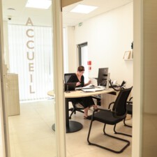 [Photo]  Bureau d'accueil