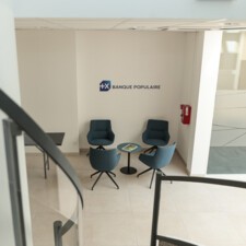 [Photo]  Espace accueil au rez-de-chaussée