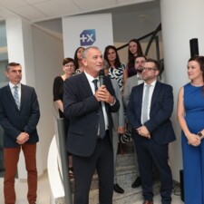 [Photo]  Discours de Fabrice HAMRAOUI, Directeur de l’Exploitation des Territoires et Clients de Proximité de la BPALC
