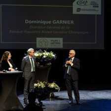[Photo] Christophe RICHARD, Président de la CMA de Région Grand Est et Dominique GARNIER, Directeur Général de la BPALC