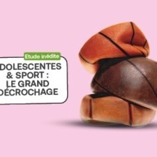 Visuel étude Adolescentes et sport : le grand décrochage