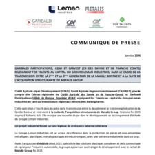 GROUPE LEMAN INDUSTRIES x GARIBALDI PARTICIPATIONS_19 01 2026