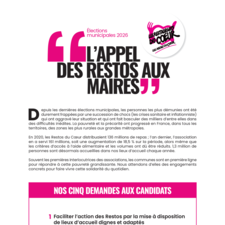 Restos du Cœur - L'appel des Restos aux Maires - 2026.pdf