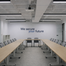 Interior del Hub de Agentes y el Espacio Bróker Allianz en Madrid