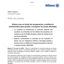 Ndp.- Allianz crea un fondo de recuperación y resiliencia anti-incendios para ayudar a recuperar las zonas afectadas.pdf