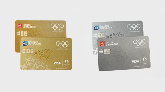 Banque Populaire et Caisse d'Epargne en partenariat avec Visa dévoilent, en  avant-première et en exclusivité, leurs gammes de cartes bancaires Jeux  Olympiques Paris 2024