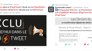 [#Infographie] #DirCom : la #TransfoNum s'accélère