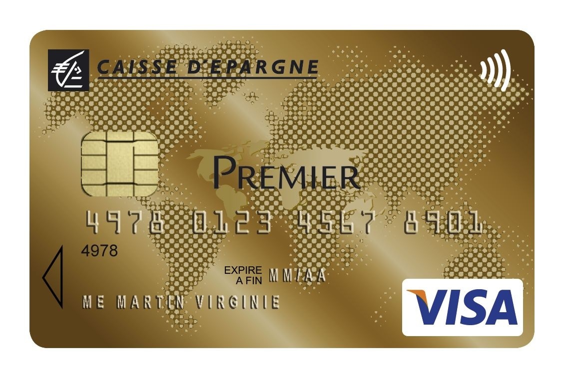 Visuel - Carte Visa Premier Caisse d'Epargne