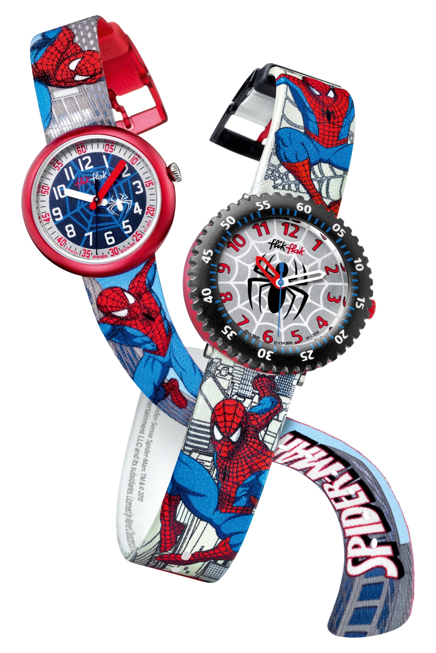 Flik flak clearance spiderman