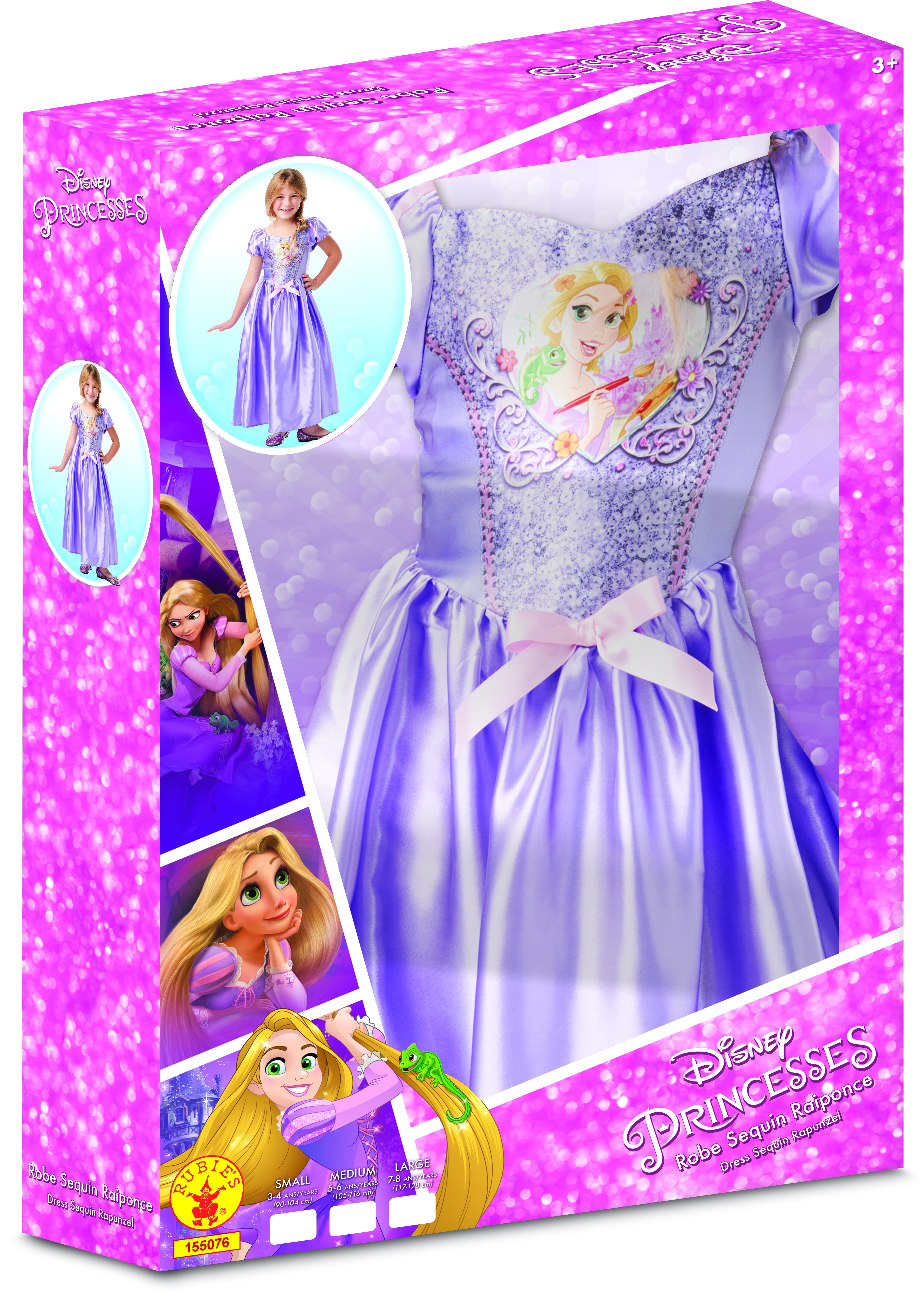 Déguisement Robe Raiponce 5-6 Ans