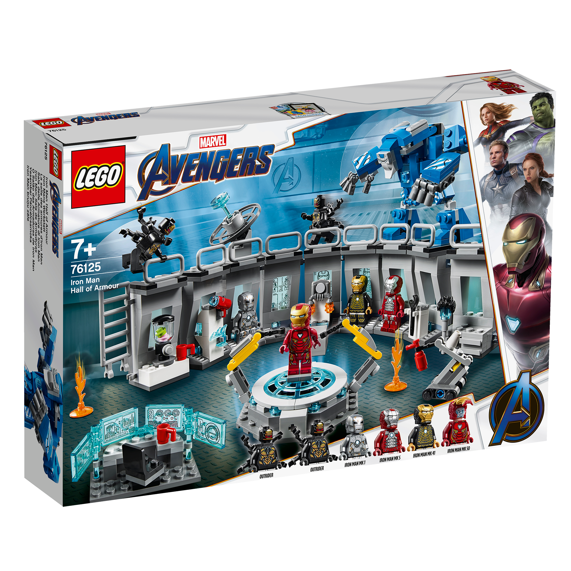 Lego - La salle des armures dIron Man.png