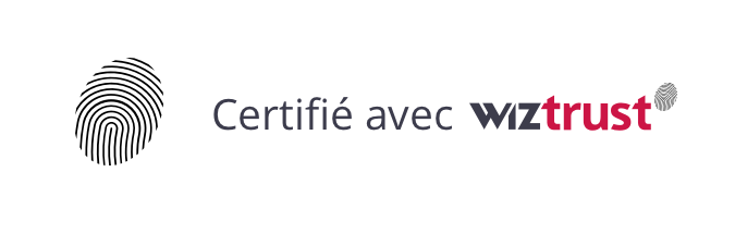 Certifié avec Wiztrust