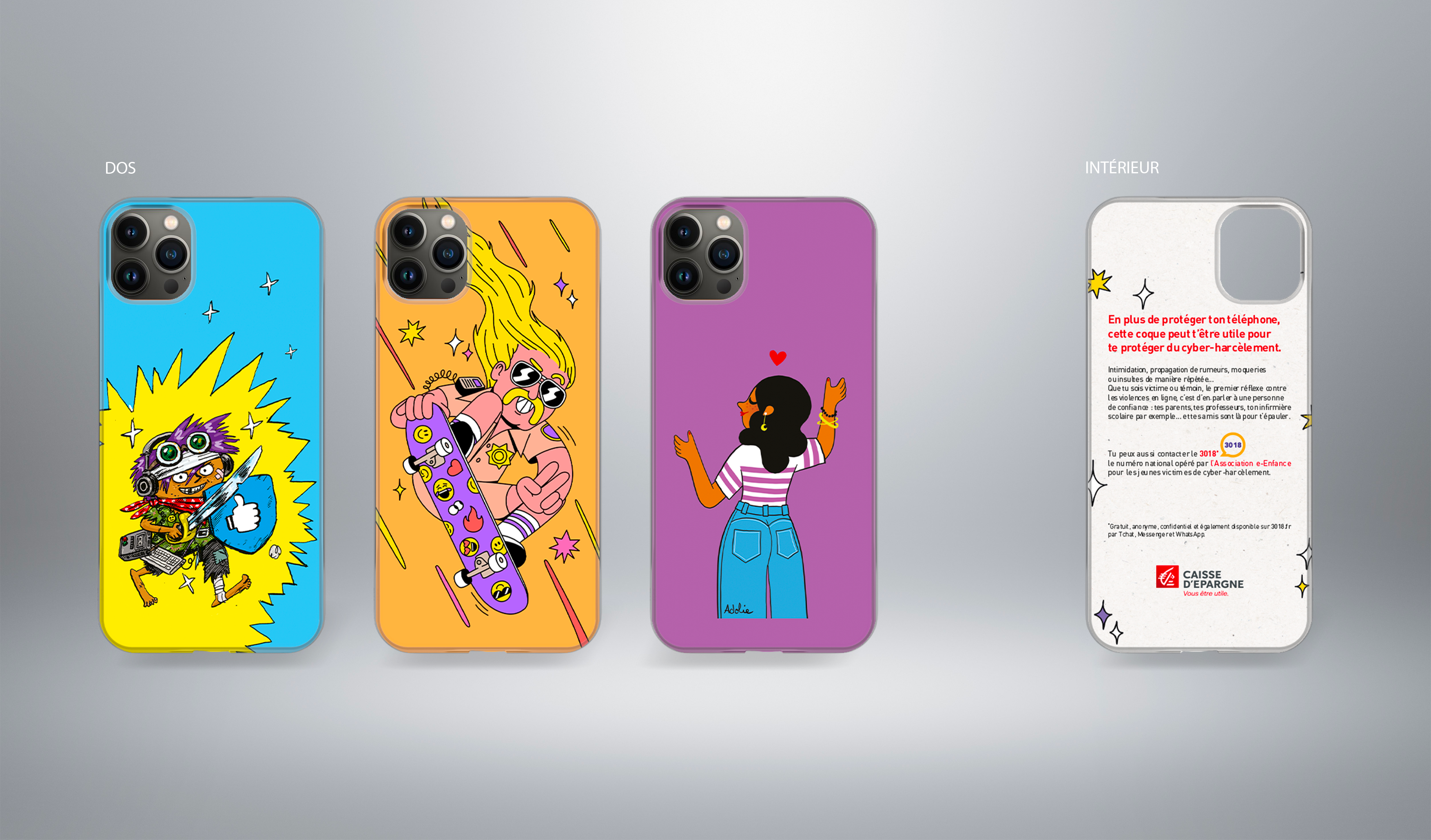 Coques Smartphone_Cyberharcelement_Caisse d'Epargne_Association e-Enfance.png