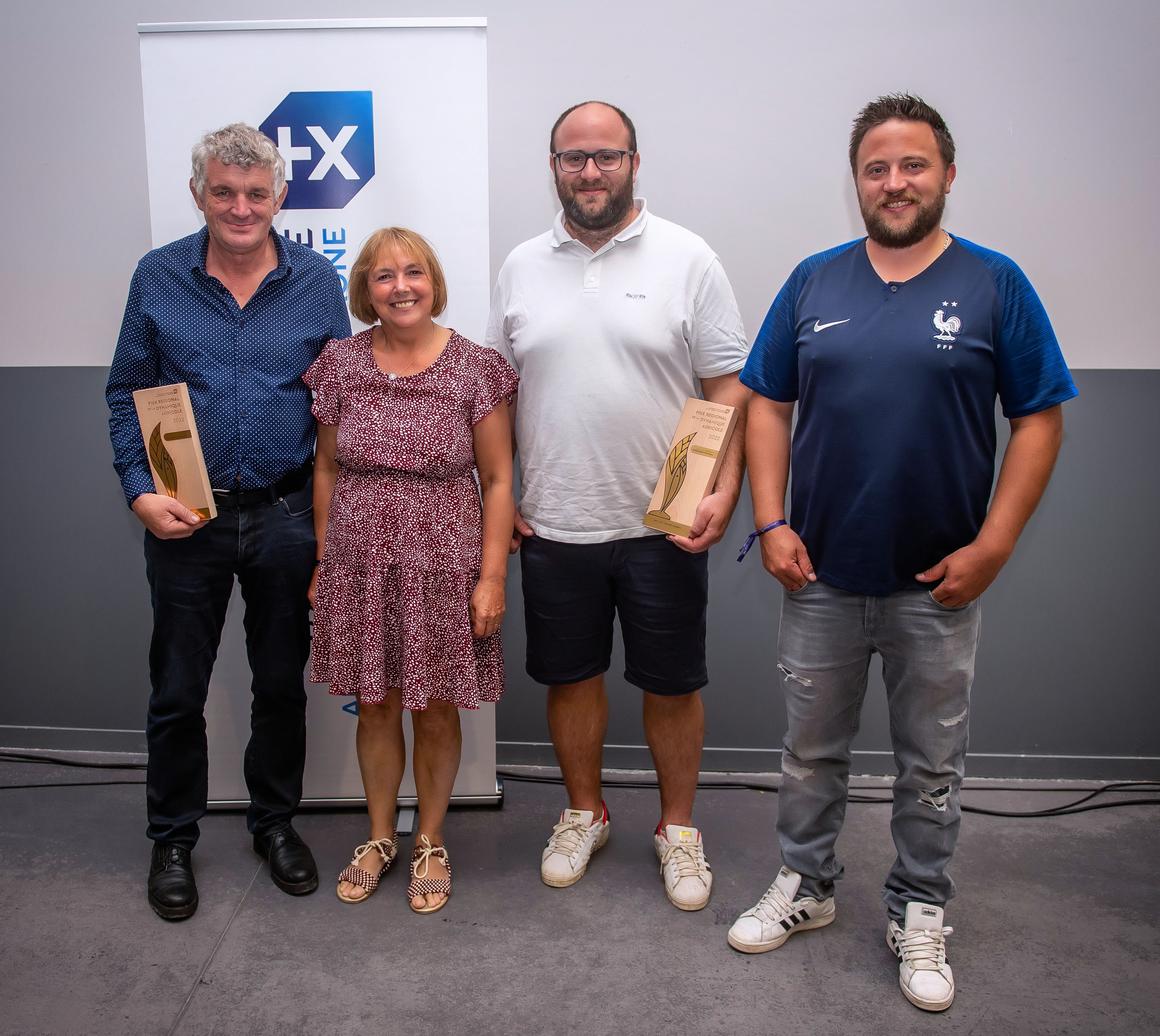 [Photo]  Les Lauréats lorrains du Prix régional de la Dynamique Agricole et Viticole de la BPALC