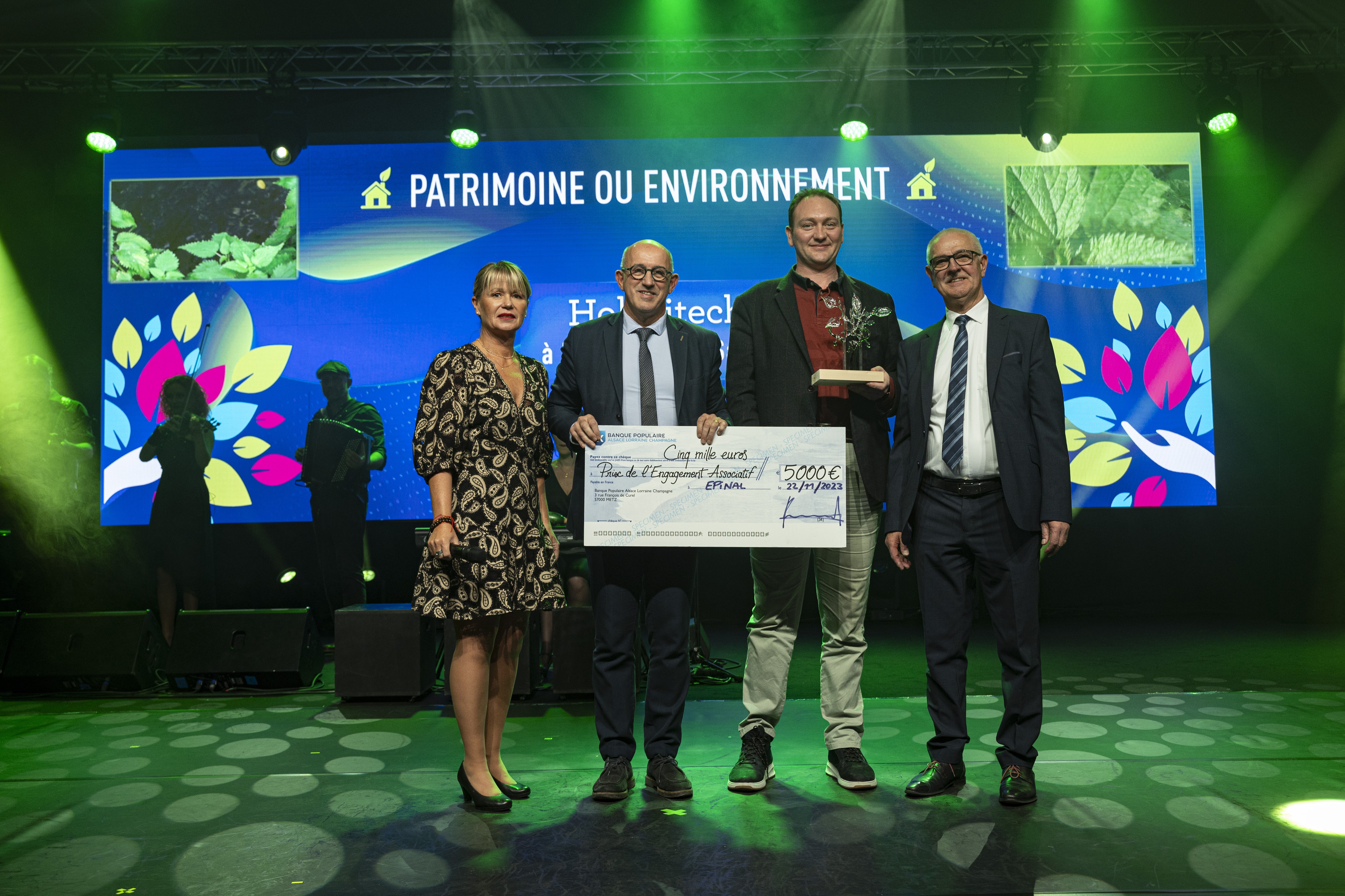 [Photo]  (55)  HOLOSITECH - Prix de l’Engagement Associatif 2023