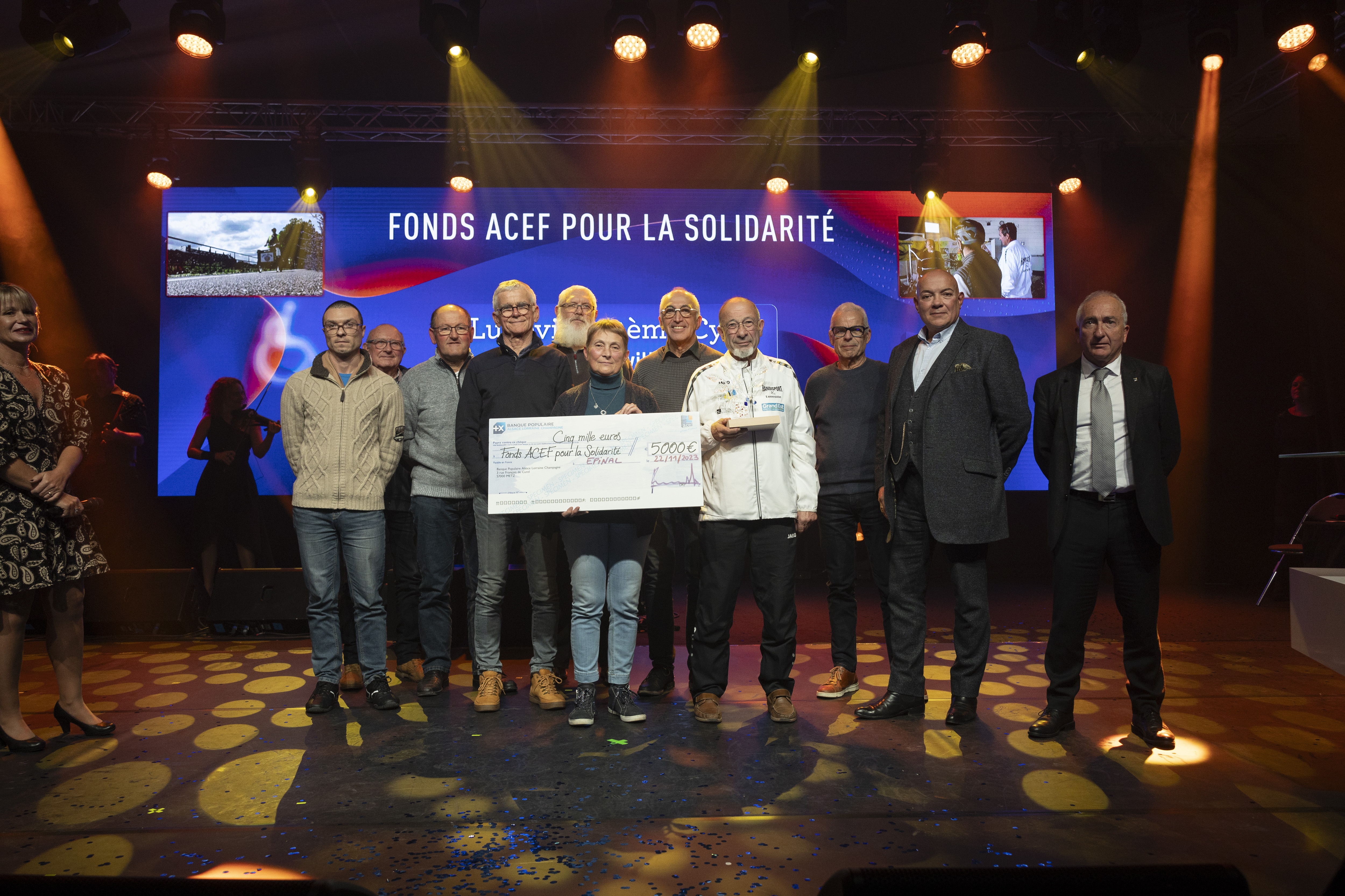 [Photo]  (54) Lunéville 21ème Cycle - Prix du Fonds ACEF pour la Solidarité 2023