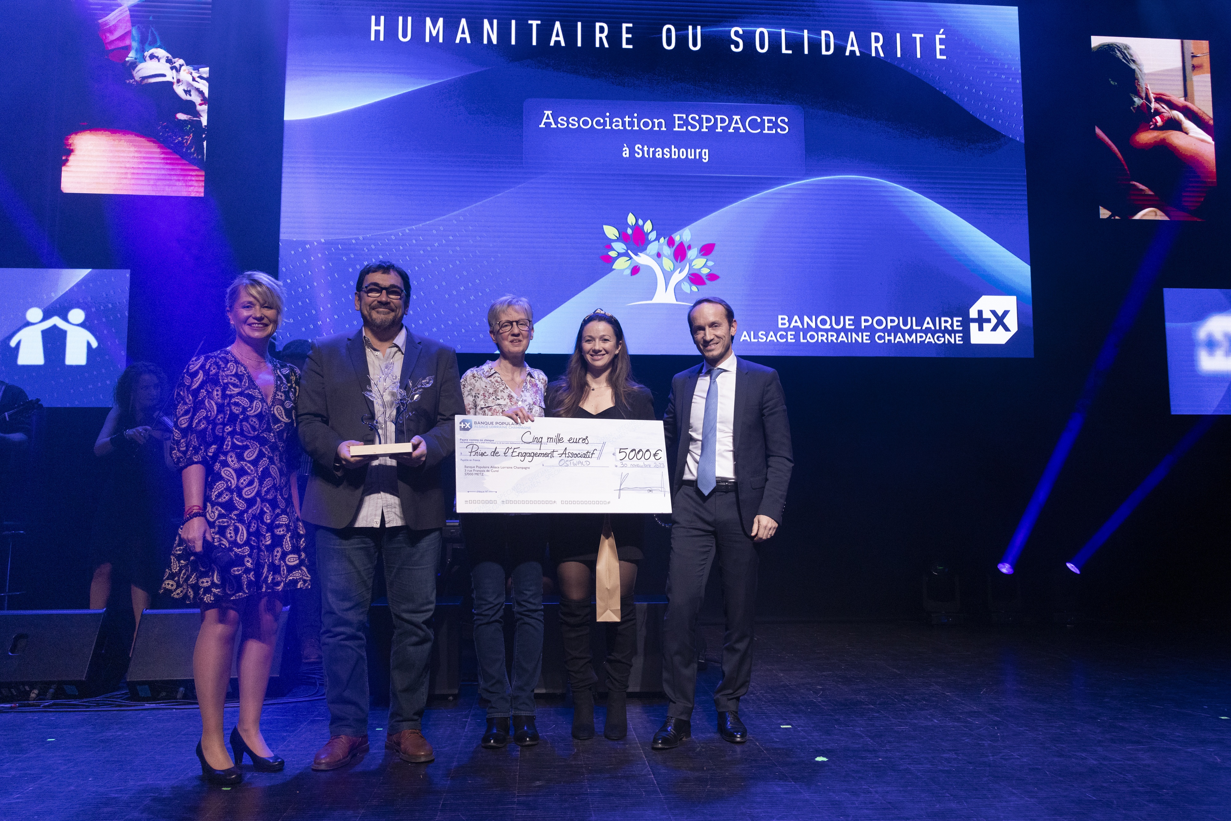 [Photo]  (67) Association ESPPACES  - Prix de l’Engagement Associatif 2023
