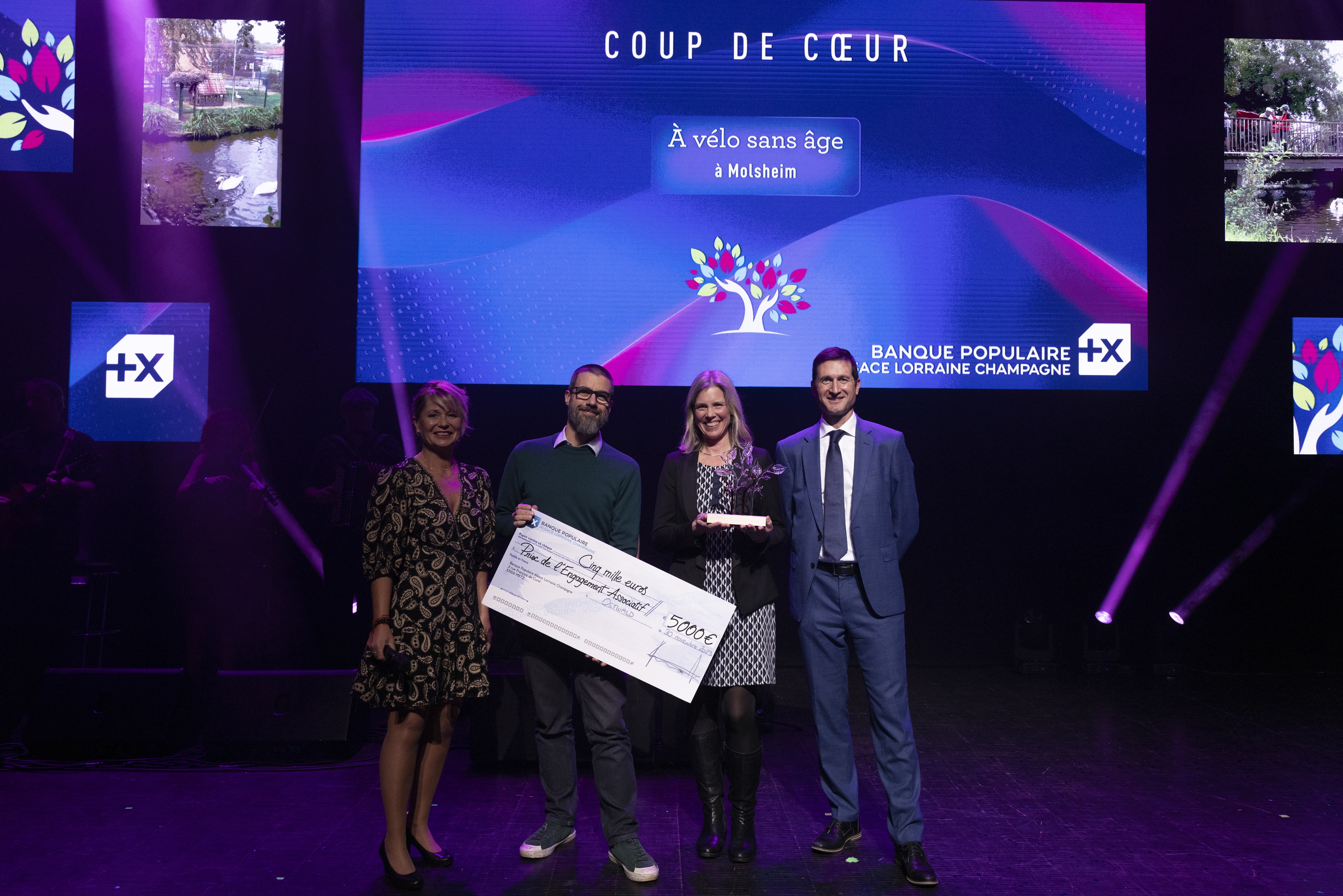 [Photo]  (67) A vélo sans Age - Prix de l’Engagement Associatif 2023