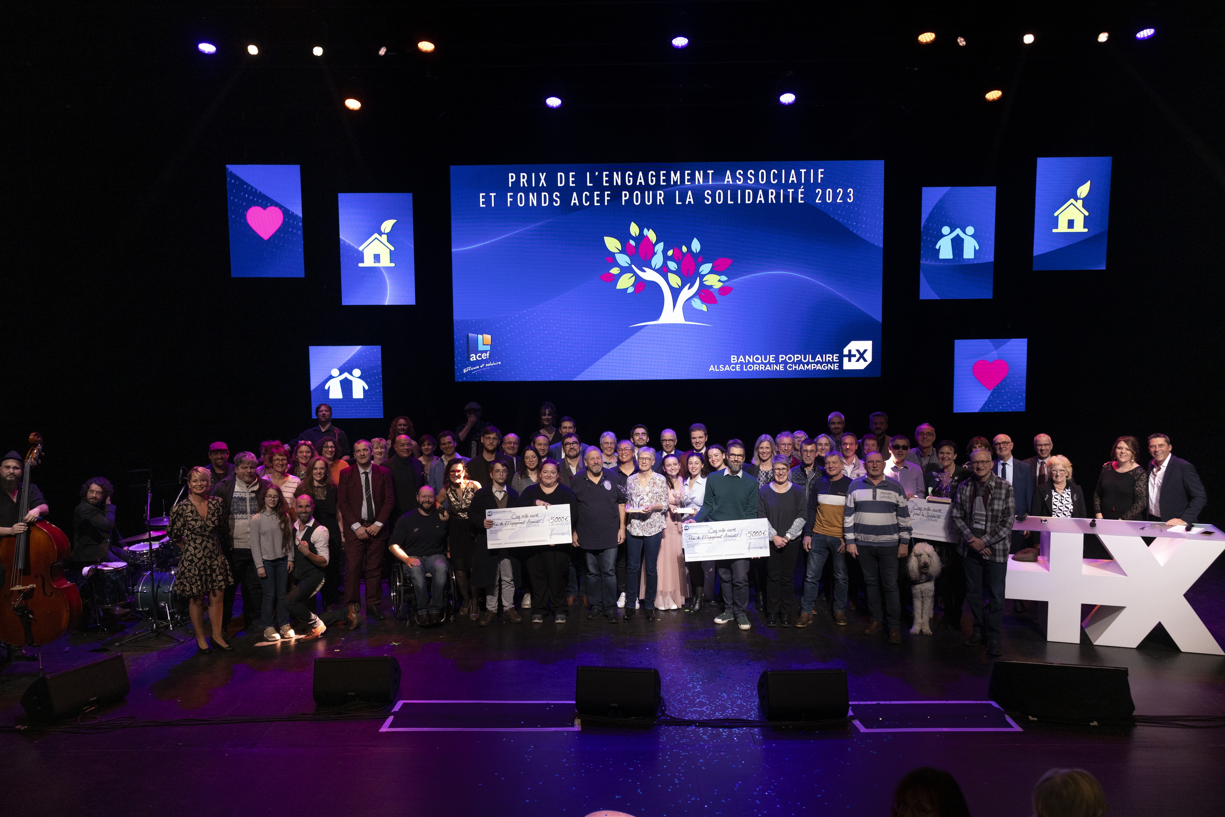 [Photo Alsace Nord] Tous les Lauréats et remettants des Prix de l'Engagement Associatif et du Fonds ACEF pour la Solidarité 2023