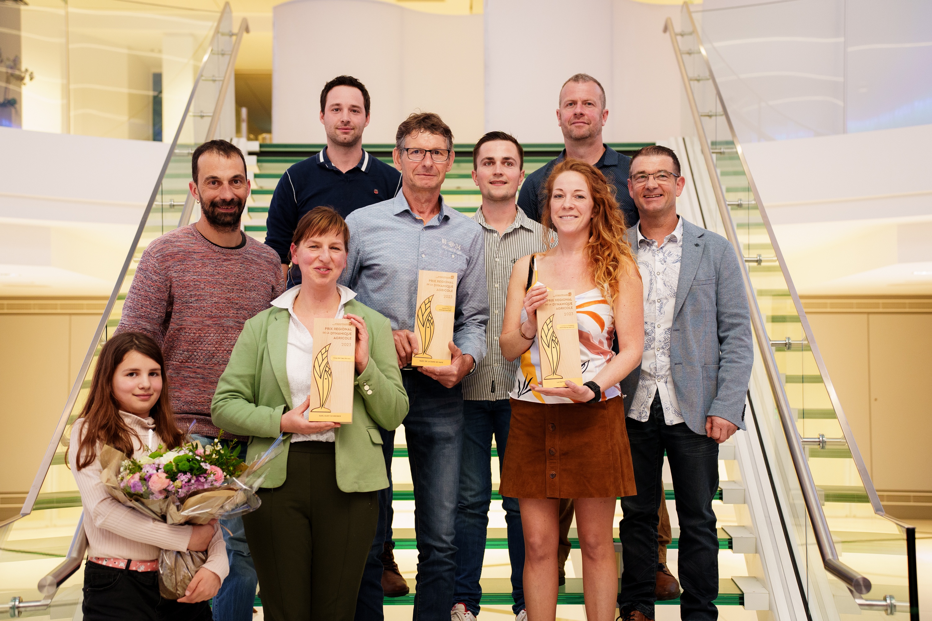 Lauréats lorrains 2023 des Prix Régionaux de la Dynamique Agricole et Viticole de la BPALC