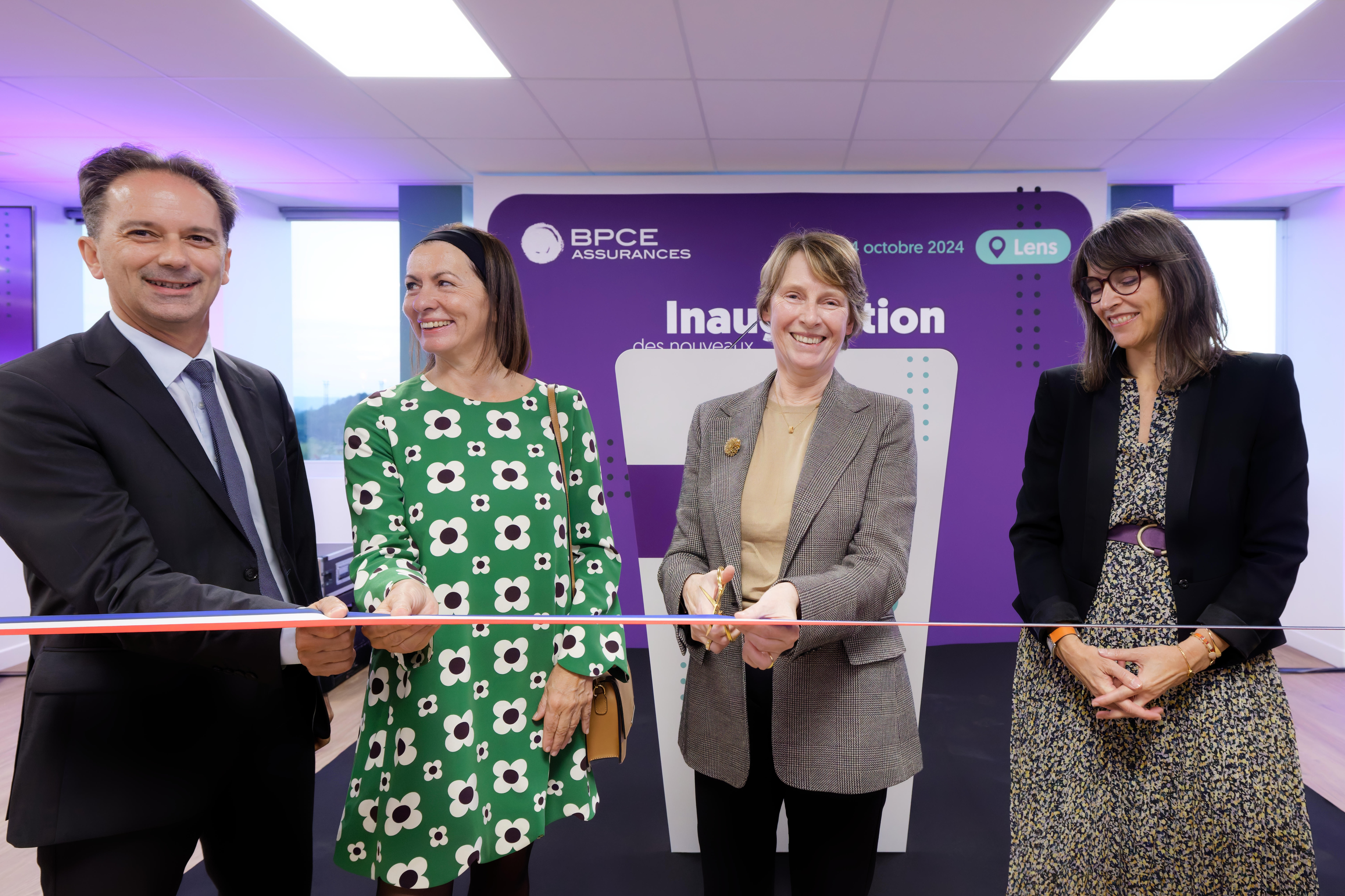 Photo Inauguration BPCE Assurances IARD Lens