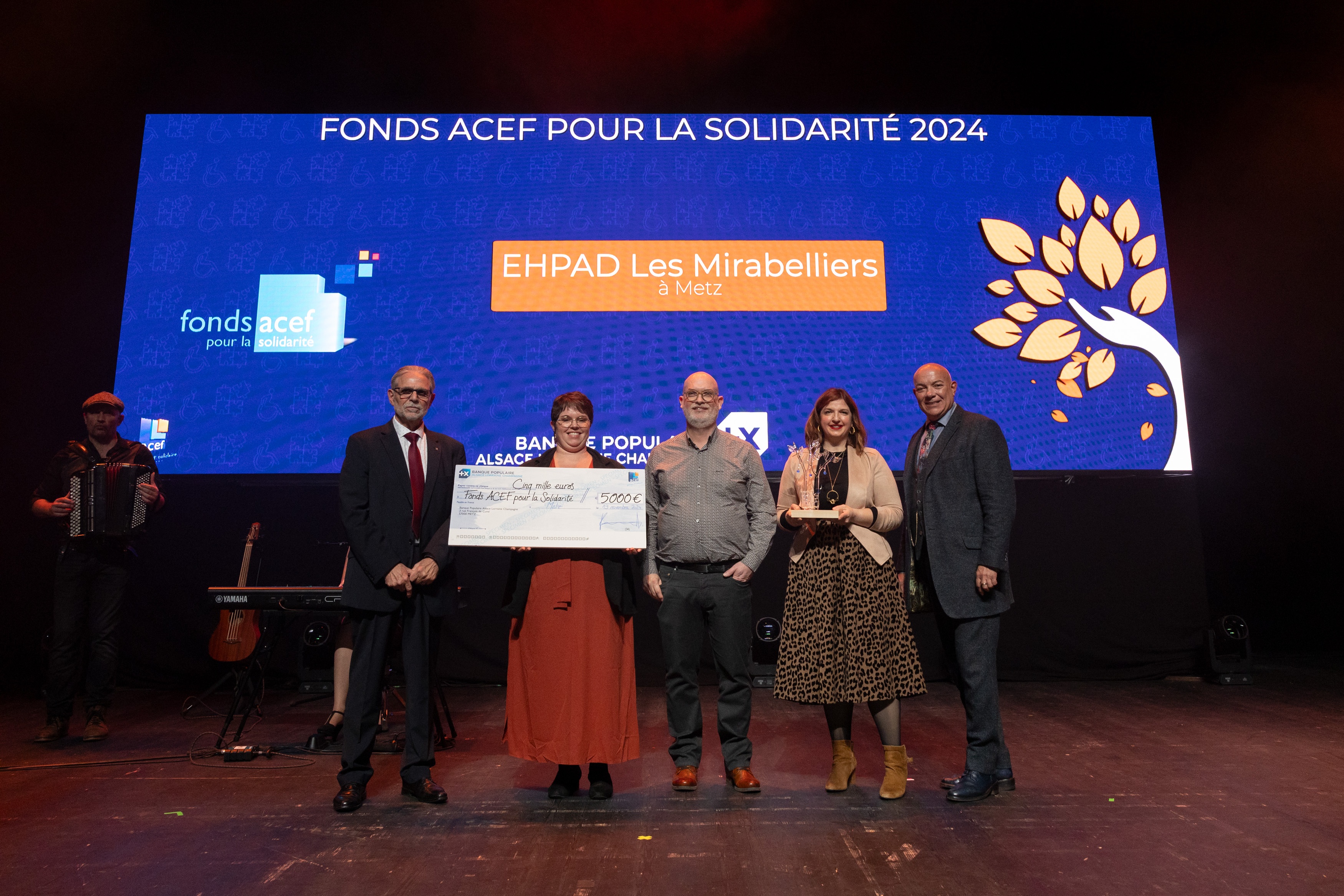 [Photo]  (57) EHPAD les mirabelliers - Prix du Fonds ACEF pour la Solidarité 2024